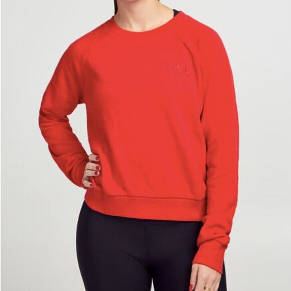 Soul by Soulcycle Embroidered Brooklyn Sweatshirt - Picture 1 of 8